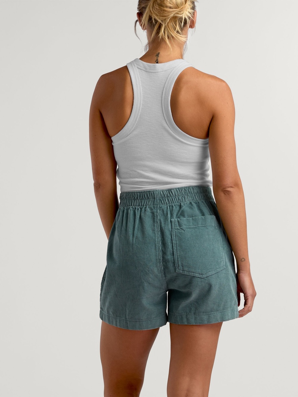 Patagonia Retro Cord Shorts in Sage Blue - Picture 4 of 6
